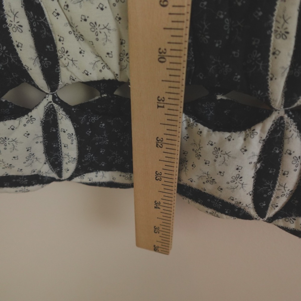 SEA NY Skirt Quilted Catalina‎ Calico Cutout - Picture 7 of 12